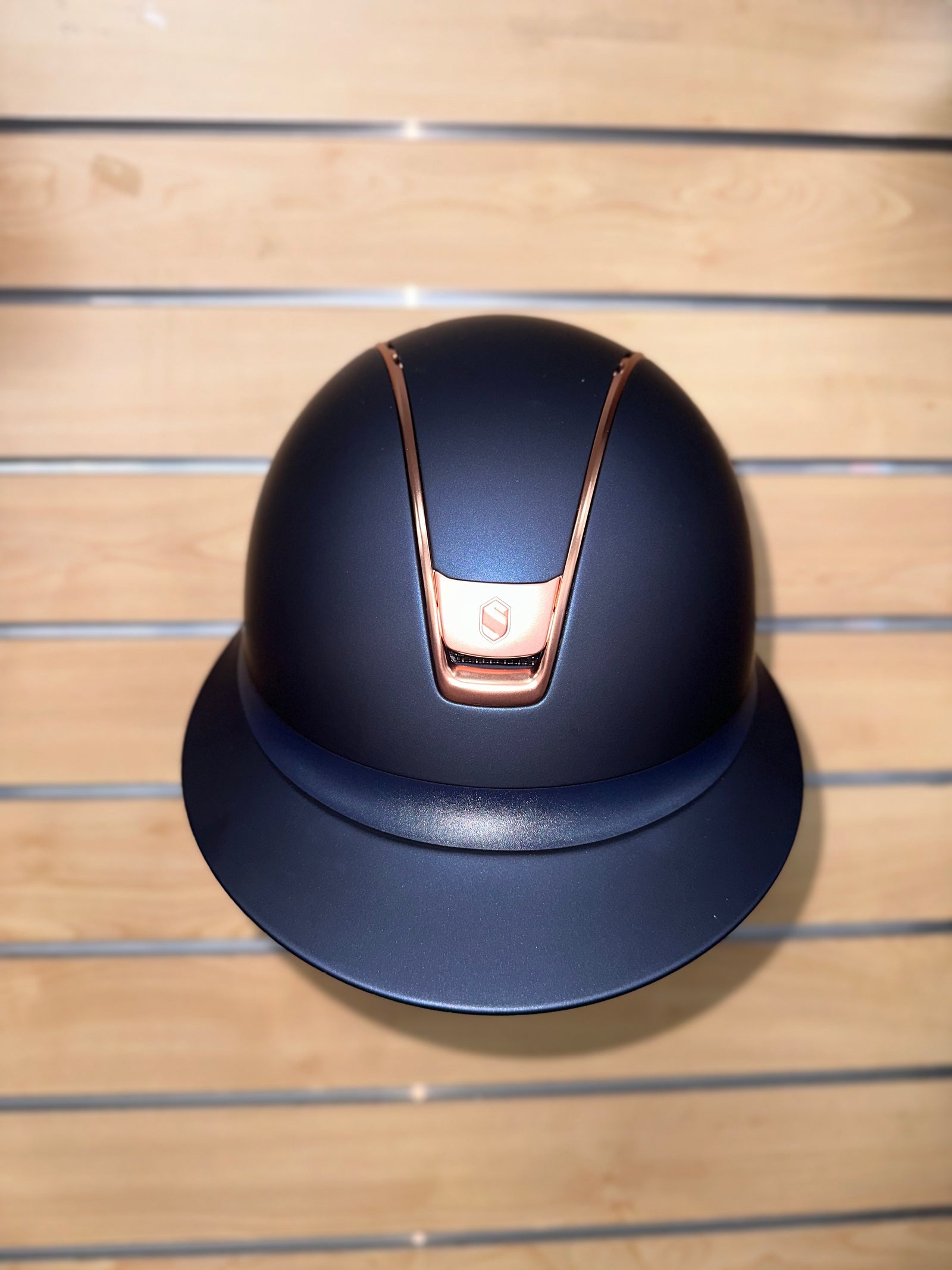 Samshield Miss Shield 2.0 Matt Blue with Matt Rose Gold Trim and Blazon