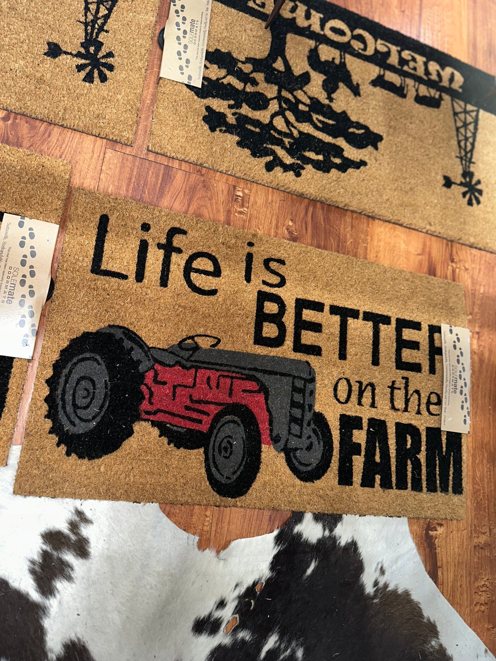 COIR DOOR MAT.