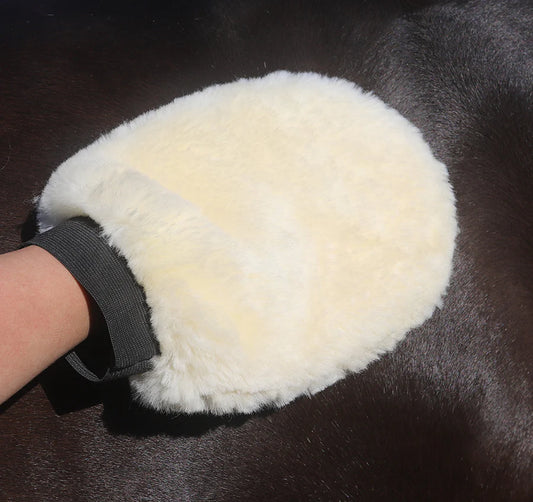 GRAINGE GOLDEN FLEECE MITT CREAM