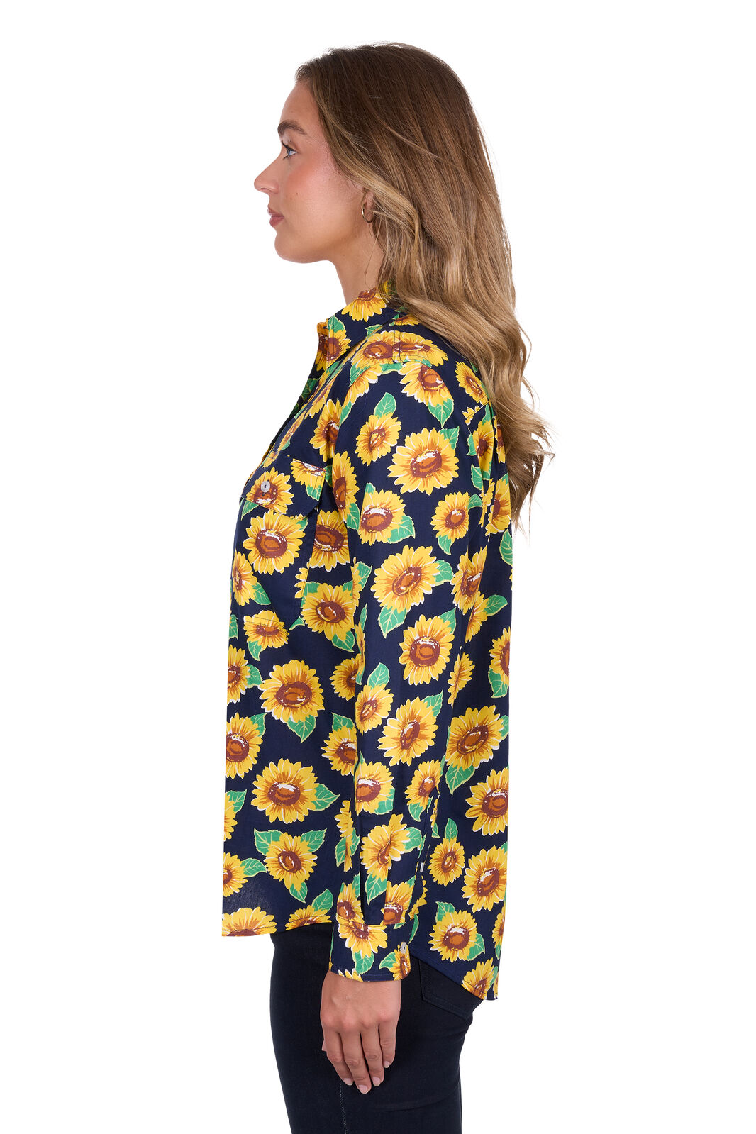 Womens Ally Long Sleeve Shirt