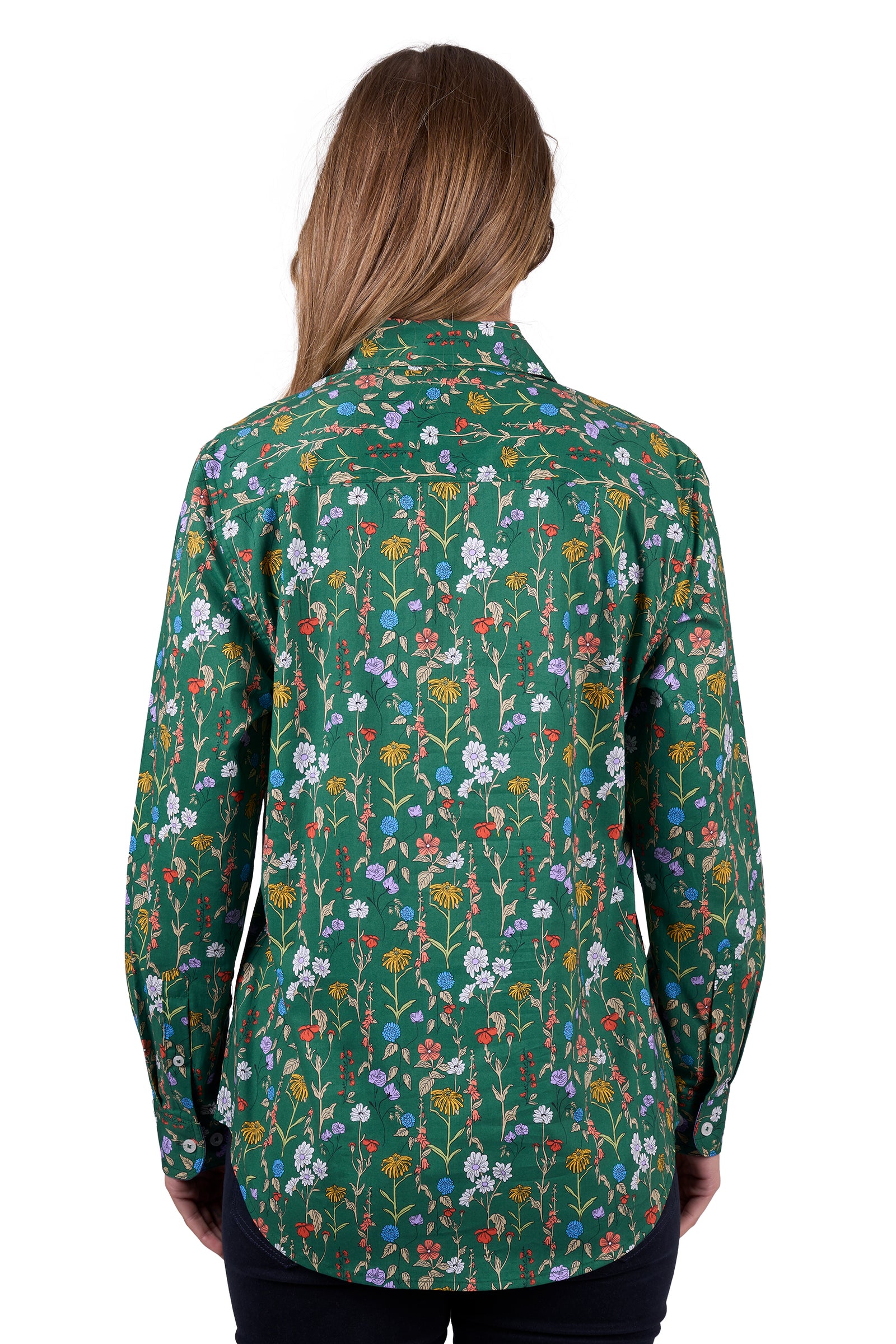 Thomas Cook Jani Long Sleeve Shirt Green