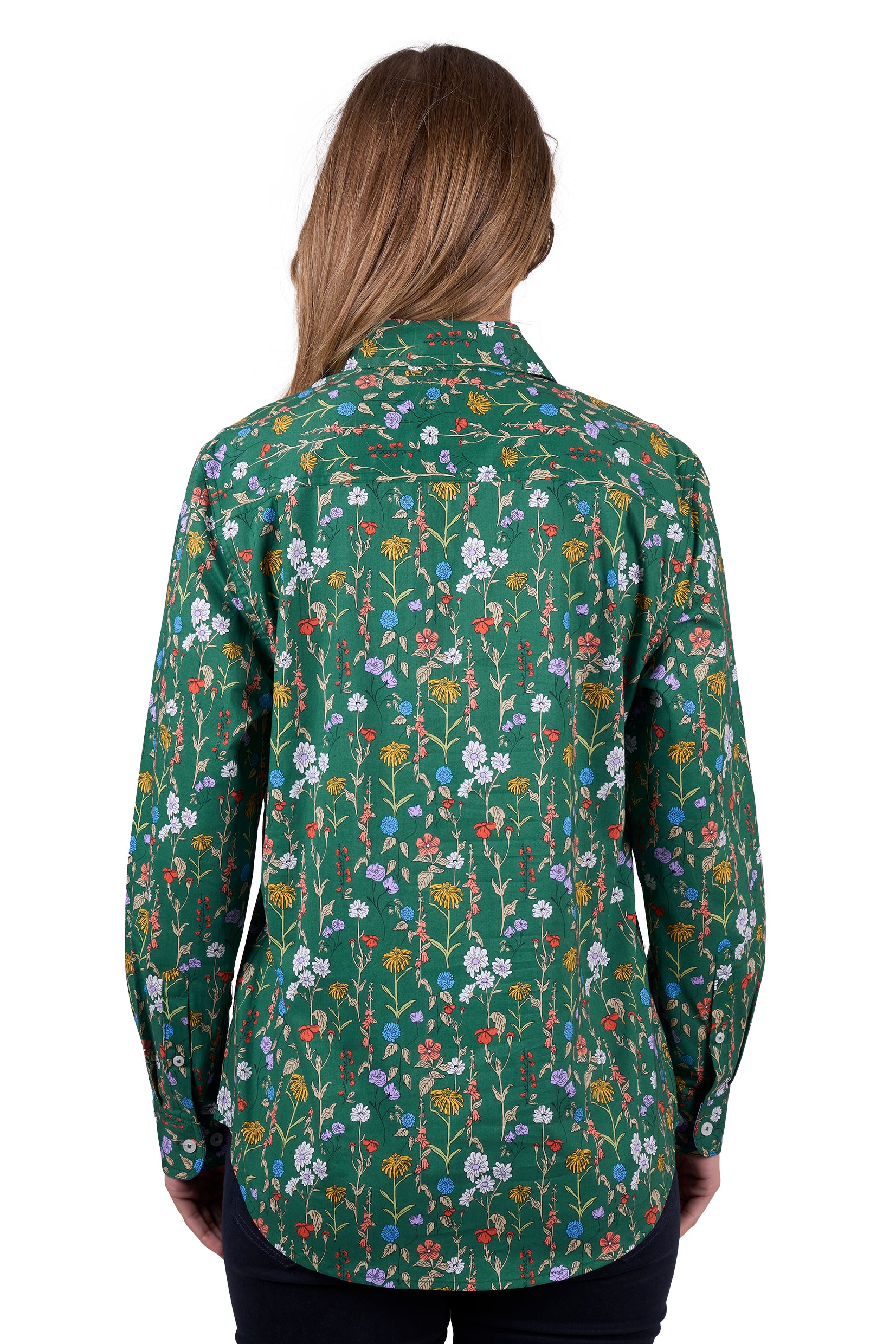 Thomas Cook Jani Long Sleeve Shirt Green