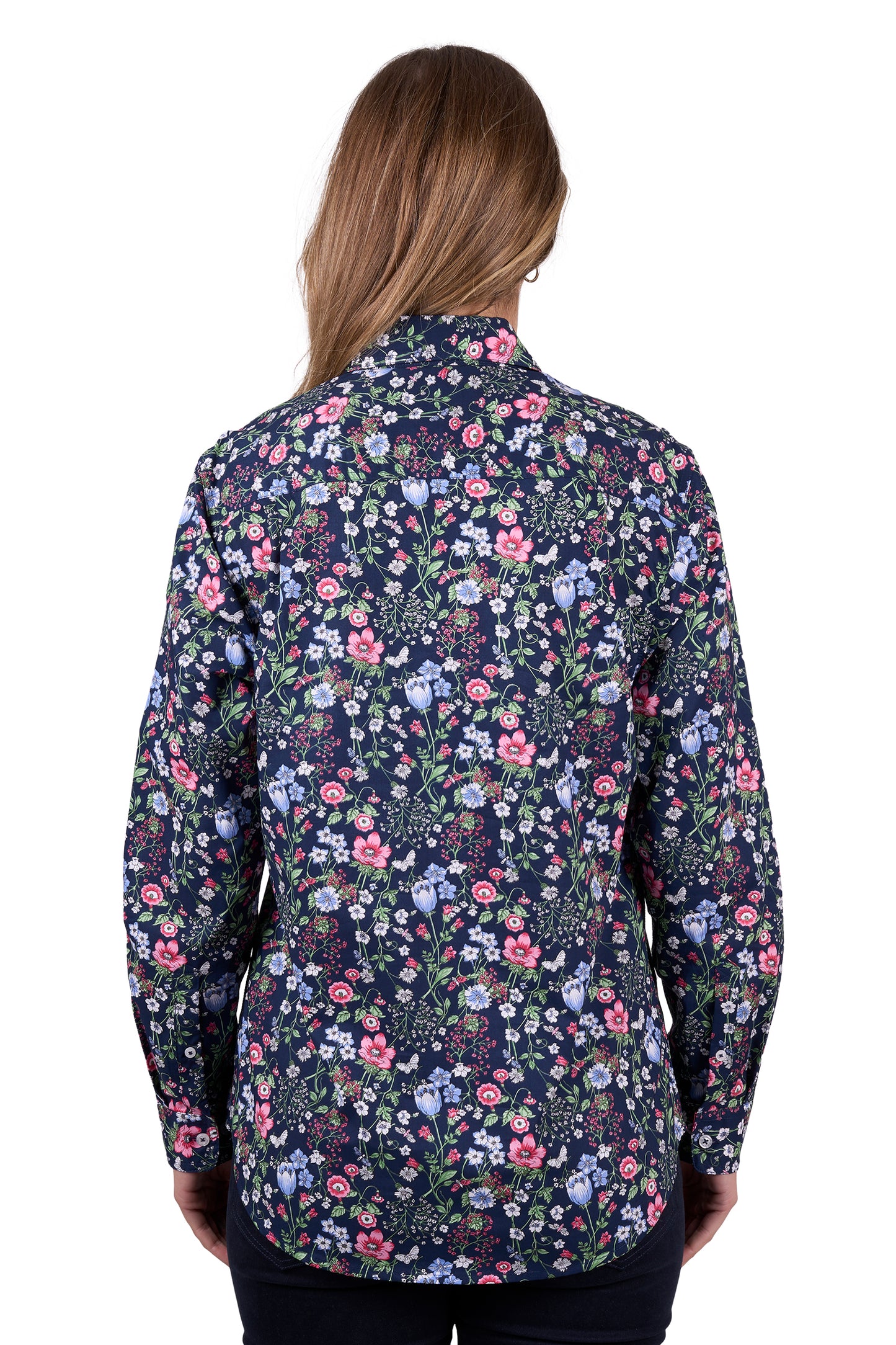 Thomas Cook Raya Long Sleeve Shirt Navy