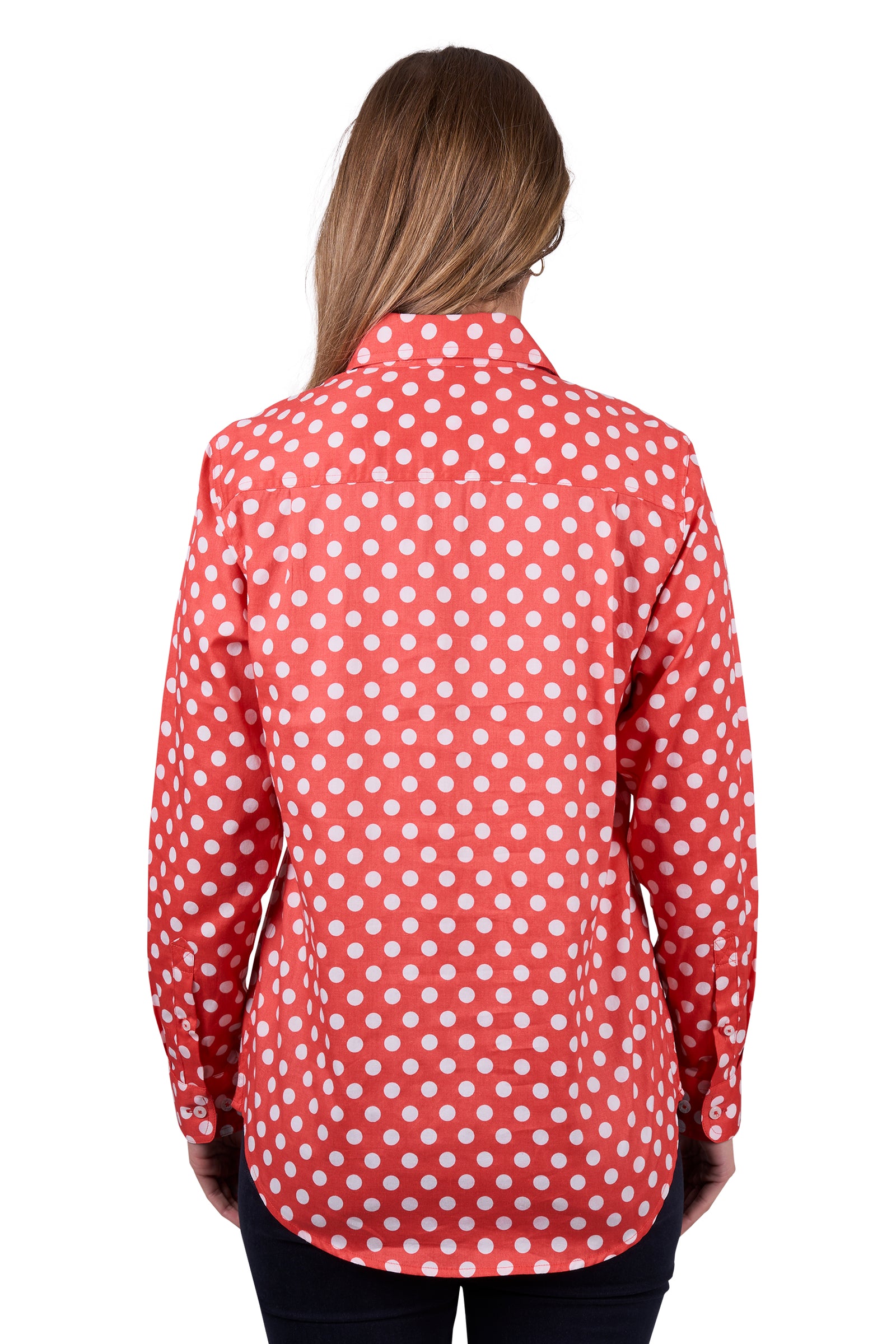 Thomas Cook Evae Long Sleeve Shirt Coral