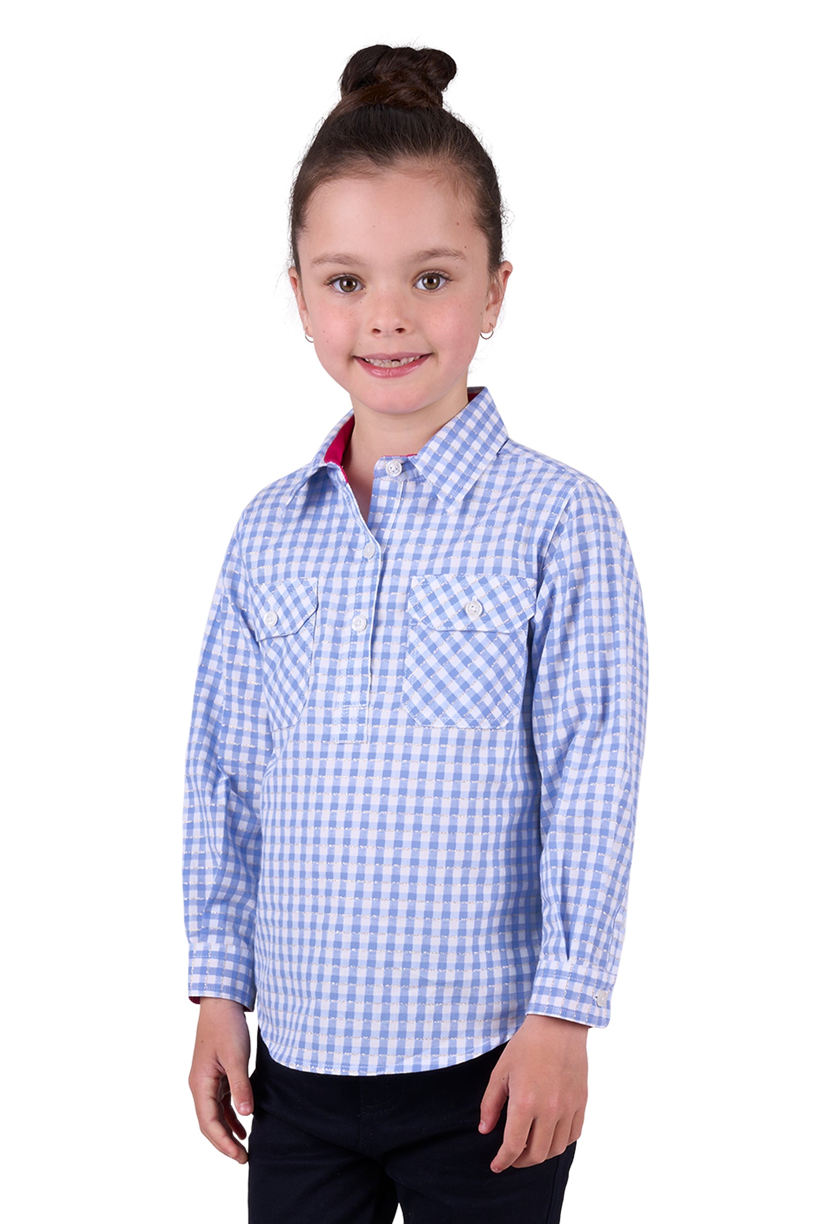 Thomas Cook Kids Rux Long Sleeve Shirt Blue