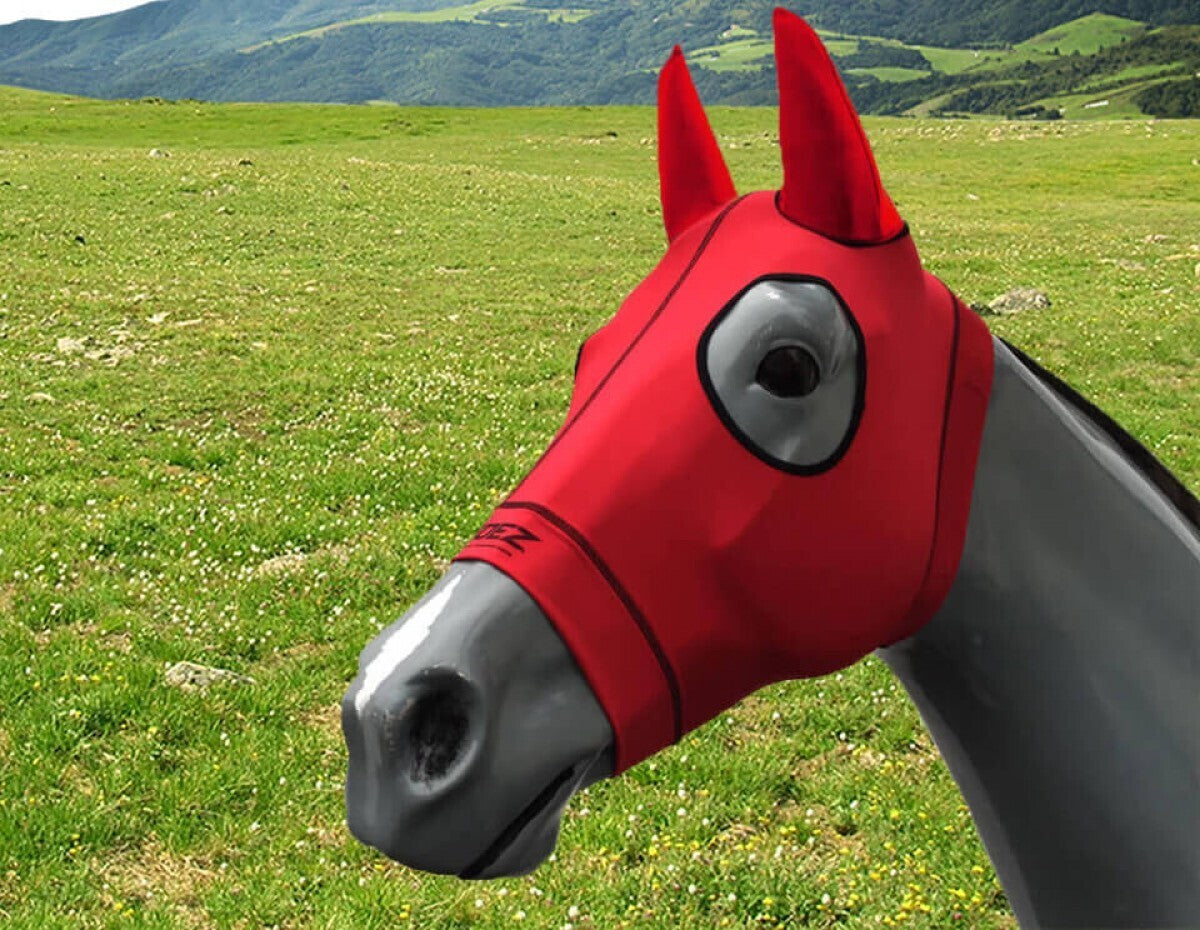Hidez Hood with Ears and Zipper.