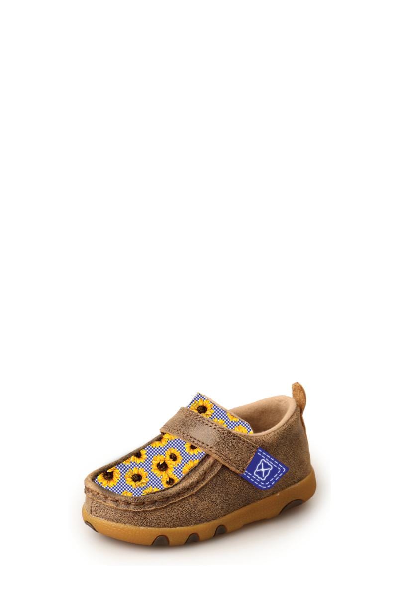 Twisted X Infants Cactus Sunflower Casual Moc