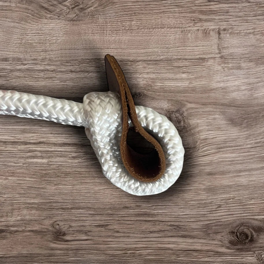 Toprail Equine - Flat Braided Split Campdraft Reins with Loop Ends