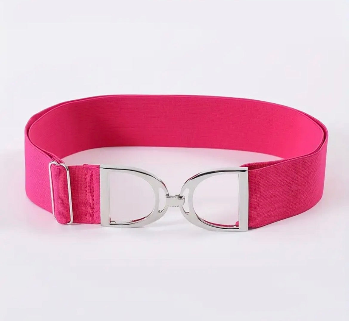 Stirrup Buckle Elastic Belt