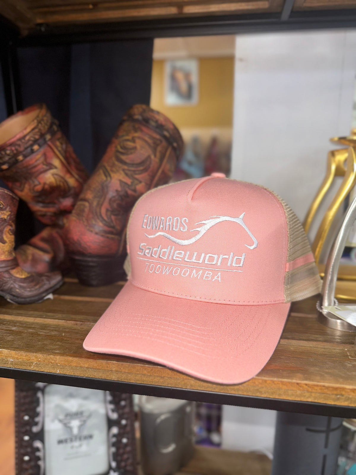 Edwards Saddleworld Trucker Cap