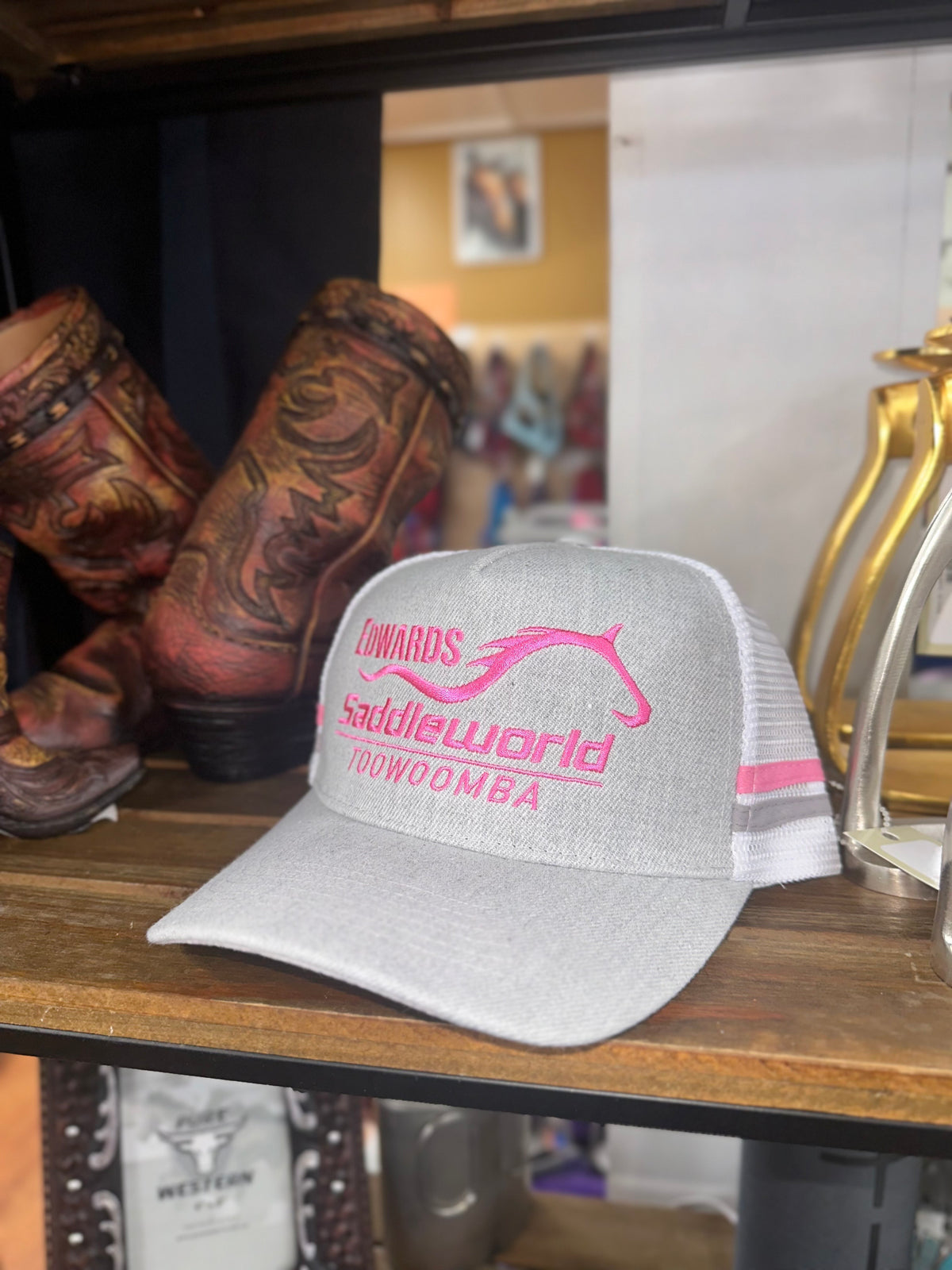 Edwards Saddleworld Trucker Cap