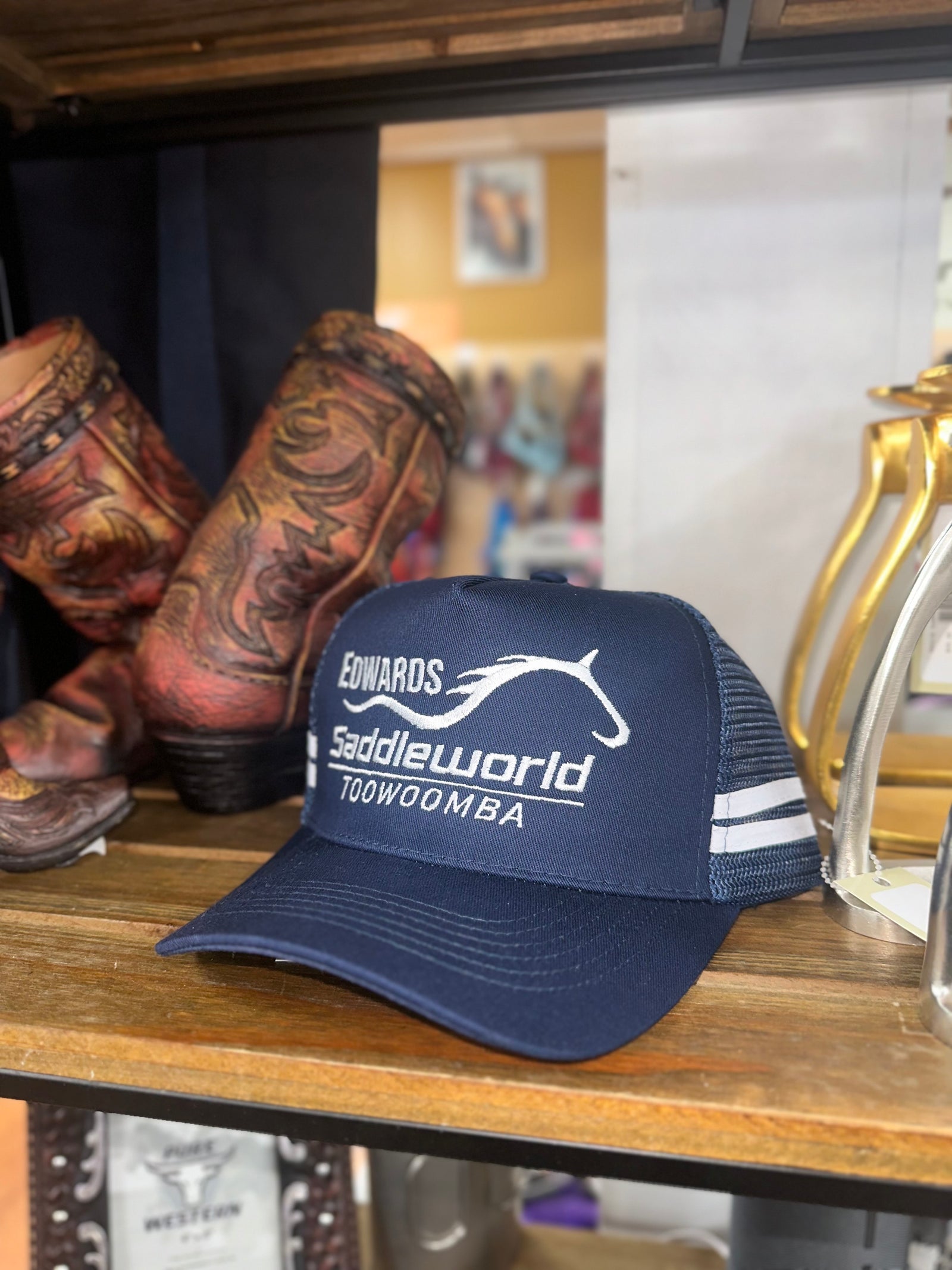 Edwards Saddleworld Trucker Cap