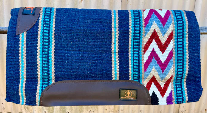 Smooth Like Cactus BANJO Wool Saddle Pad.