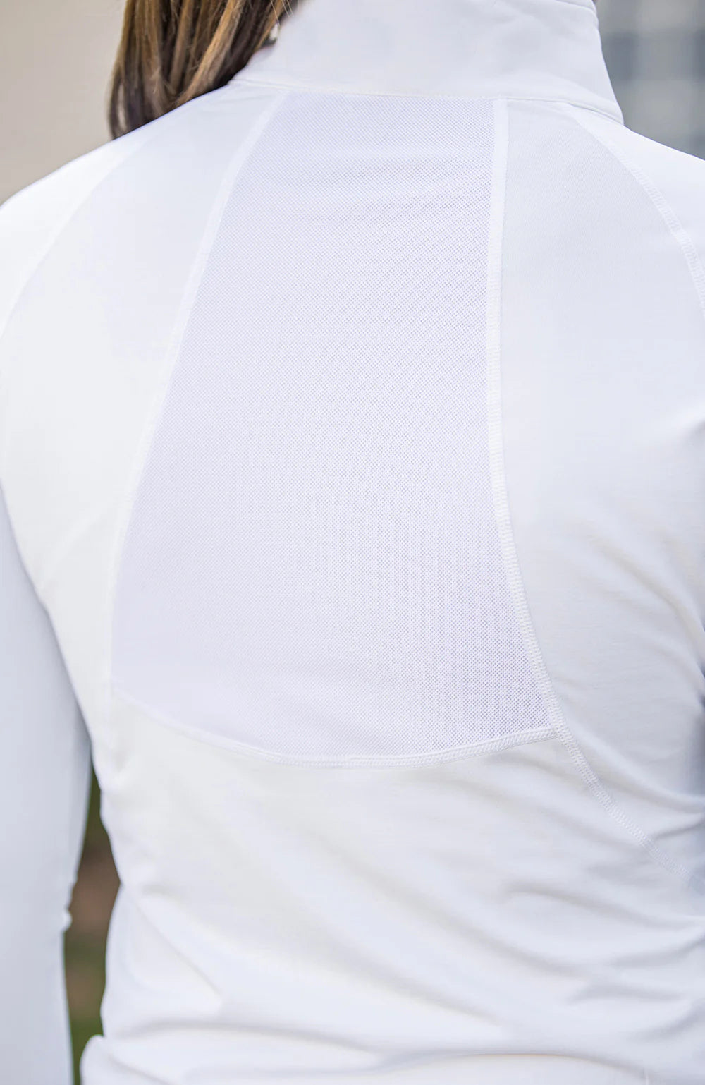 BARE Technical Riding Shirt - White