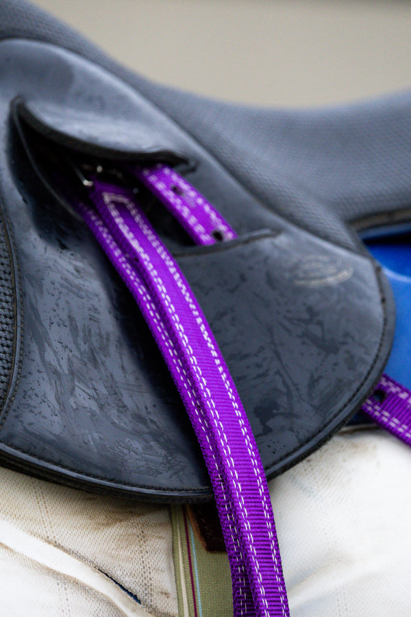 Webbing track work leathers