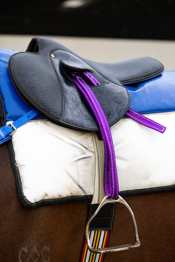 Webbing track work leathers