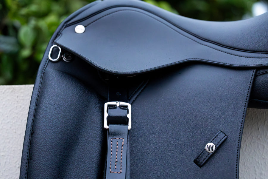 PVC kids stirrup leathers