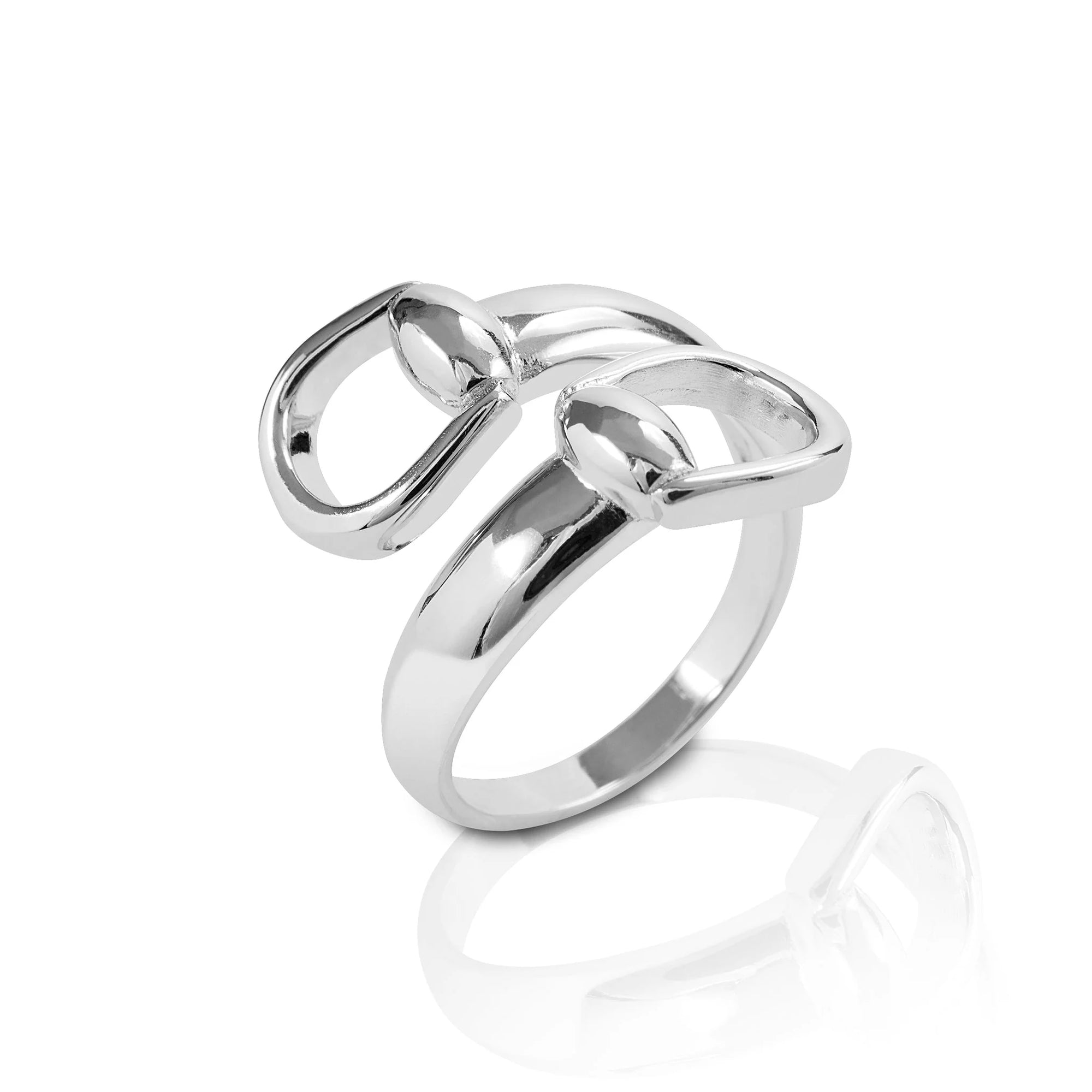 Kelly Herd Ring Offset Bit - Sterling Silver