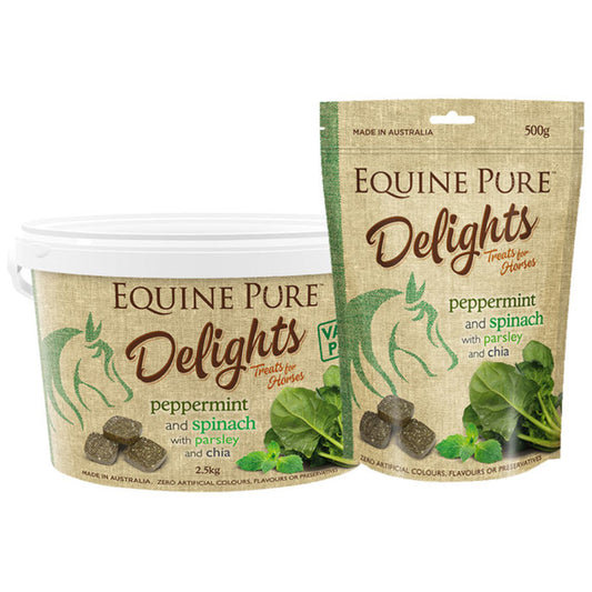 Equine Pure Delights - Pepermint & Spinach