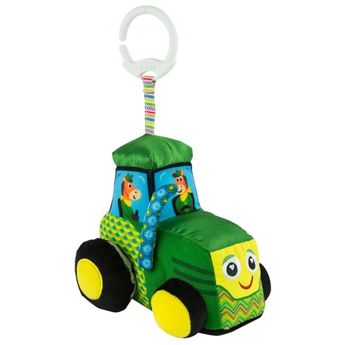 John Deere Lamaze Clip & Go Tractor