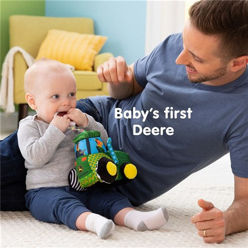 John Deere Lamaze Clip & Go Tractor