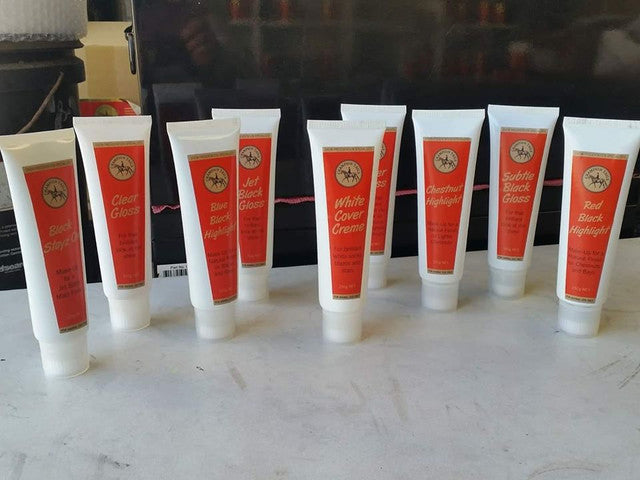 MAKE-UP TUBES WITH SPONGE APPLICATOR NOZZLES