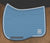 Mattes Euro Fit Dressage Pad with Correctional System and Ice Blue/ Perle Pipping