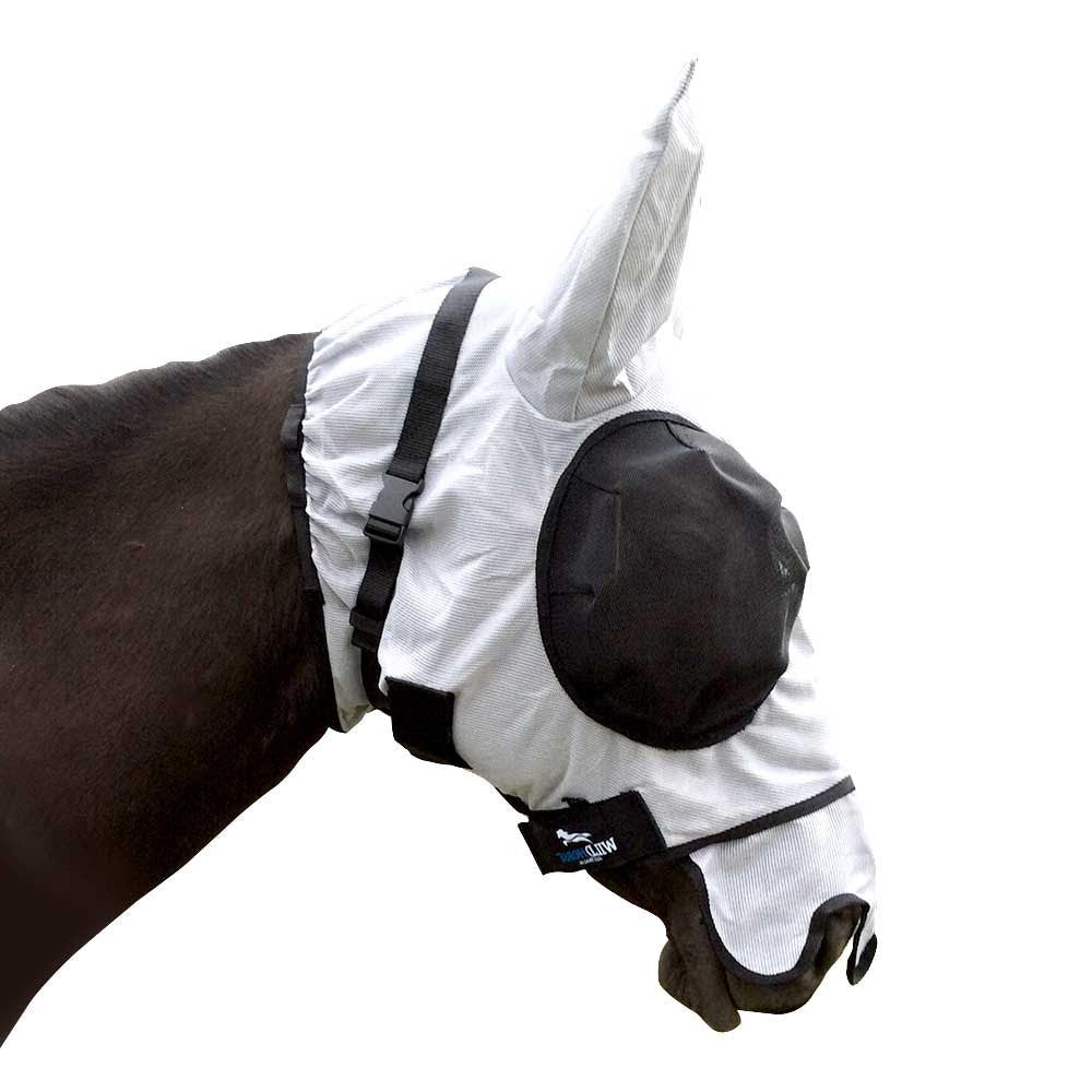 Wild Horse - Cool Mesh Fly Mask Black Clip