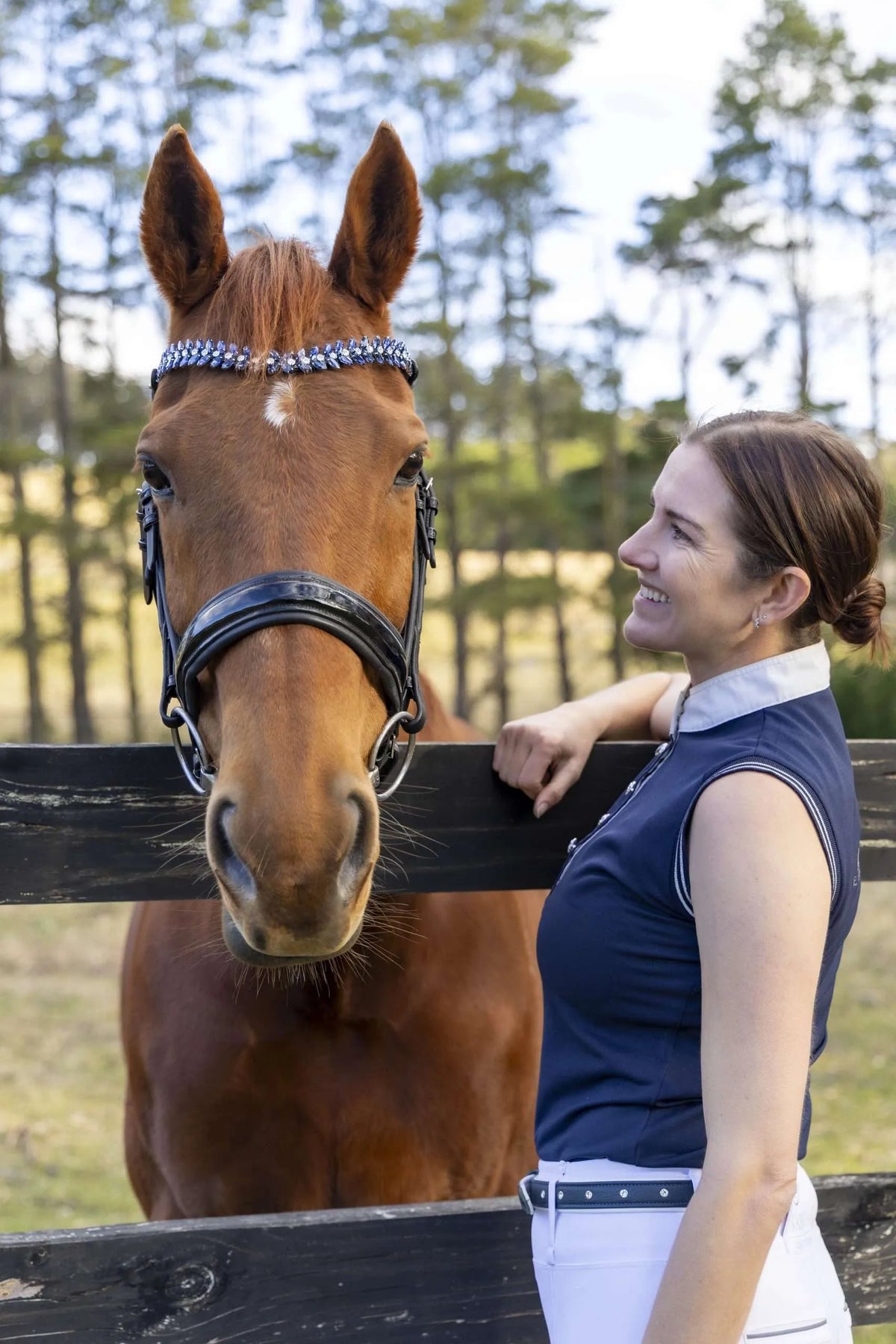 Genevieve Bleu Browband