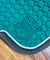 Mattes - Eurofit Dressage Correctional Pad Green with Graphite & Taupe Binding
