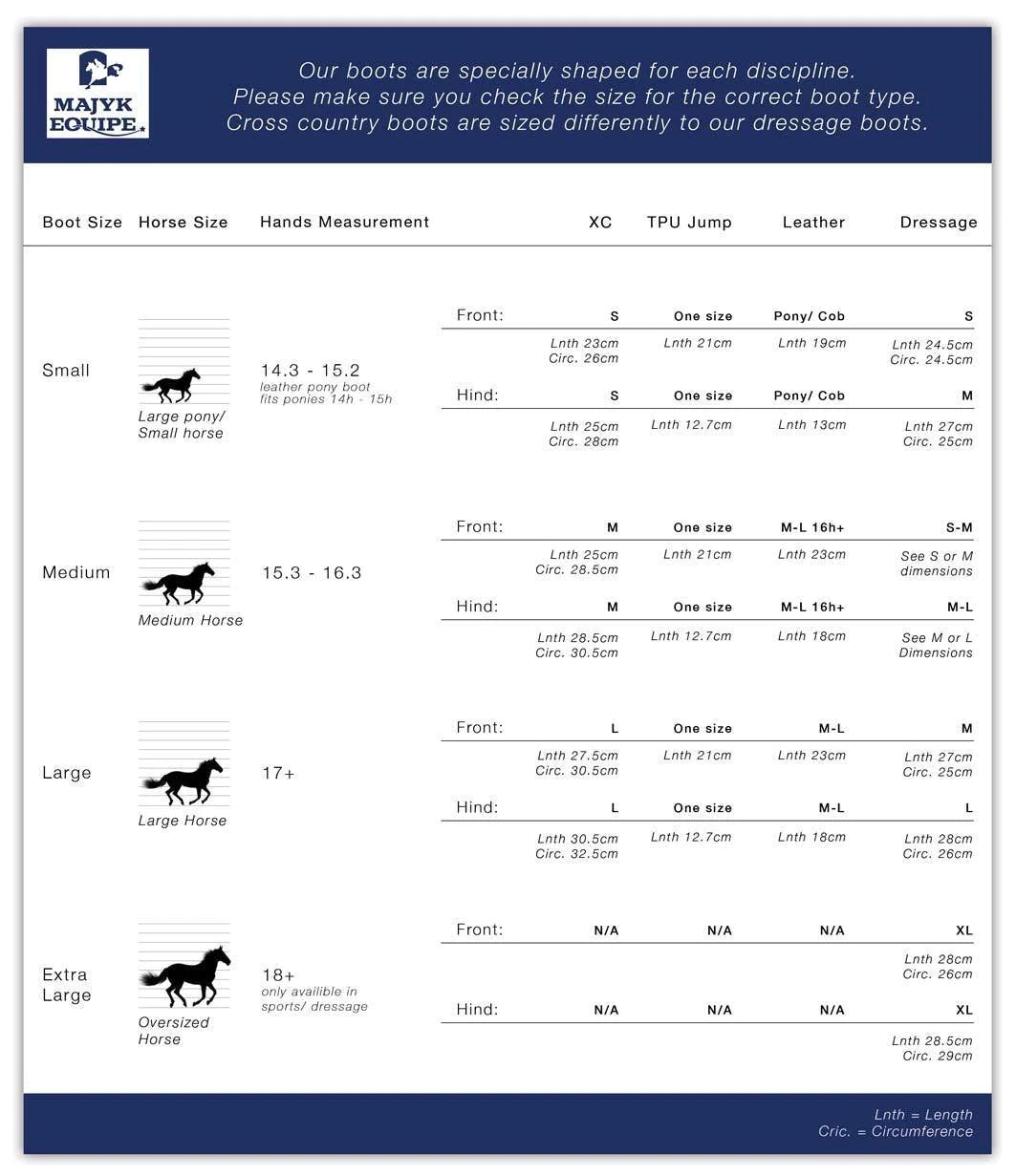 Majyk Equipe Elite XC Hind Boots Tiffany