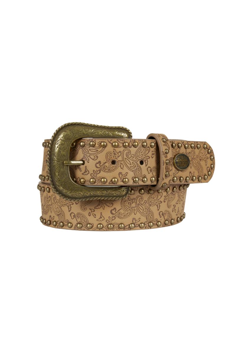 Pure Western Paisley belt