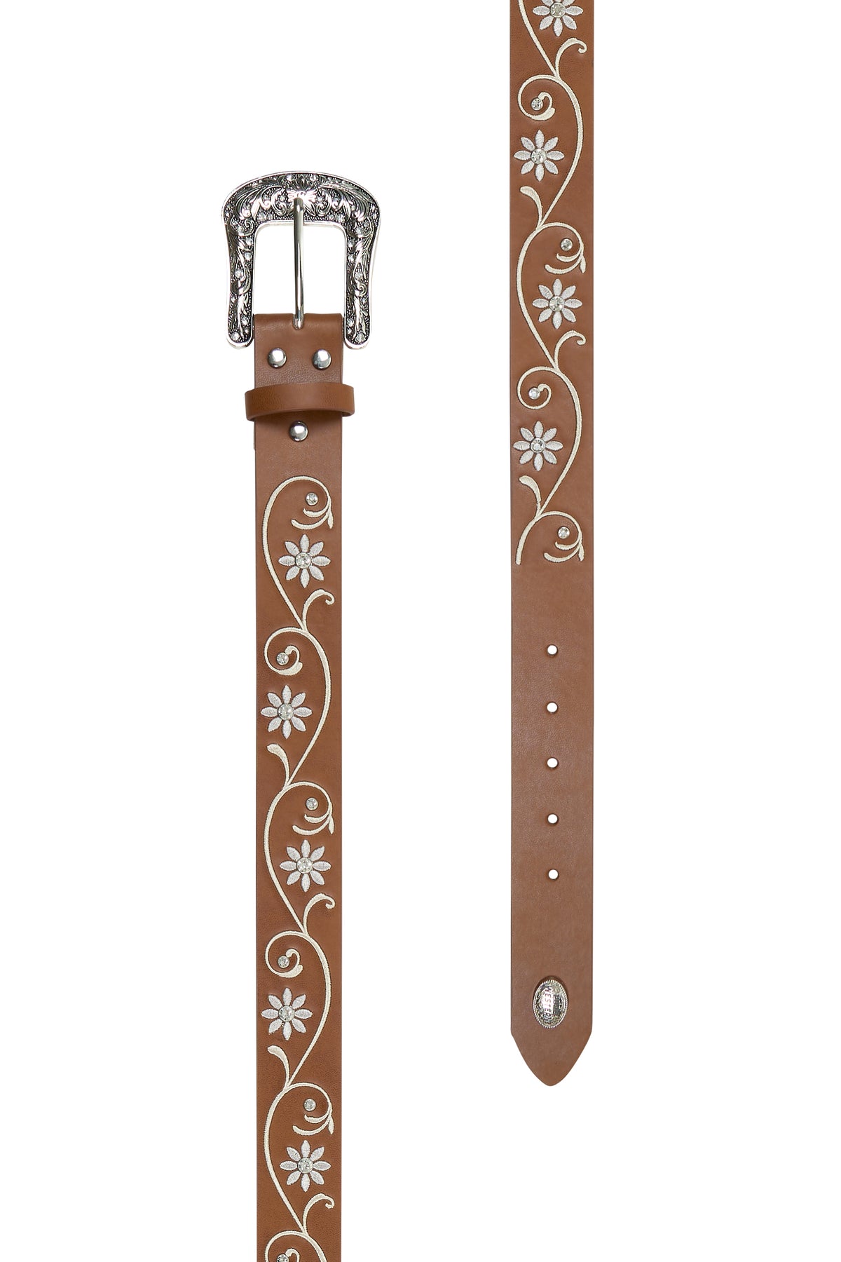 Pure Western Lena Belt Tan