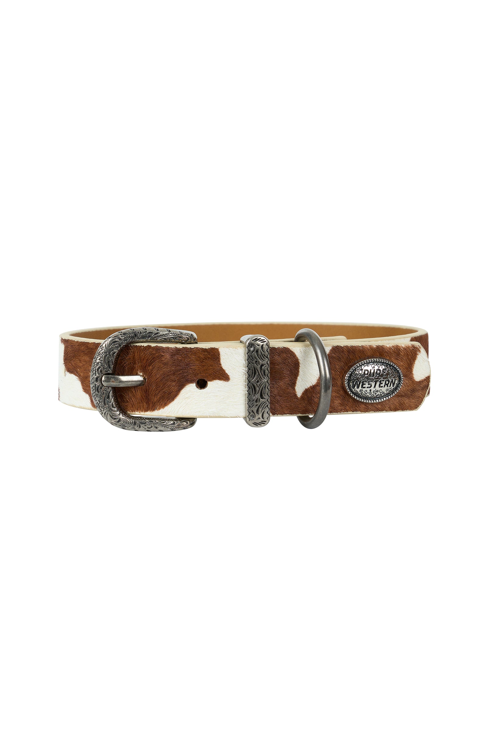 Pure Western Adelaide Dog Collar Tan-Natural
