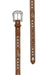 Pure Western Nancy Belt Tan Kids.