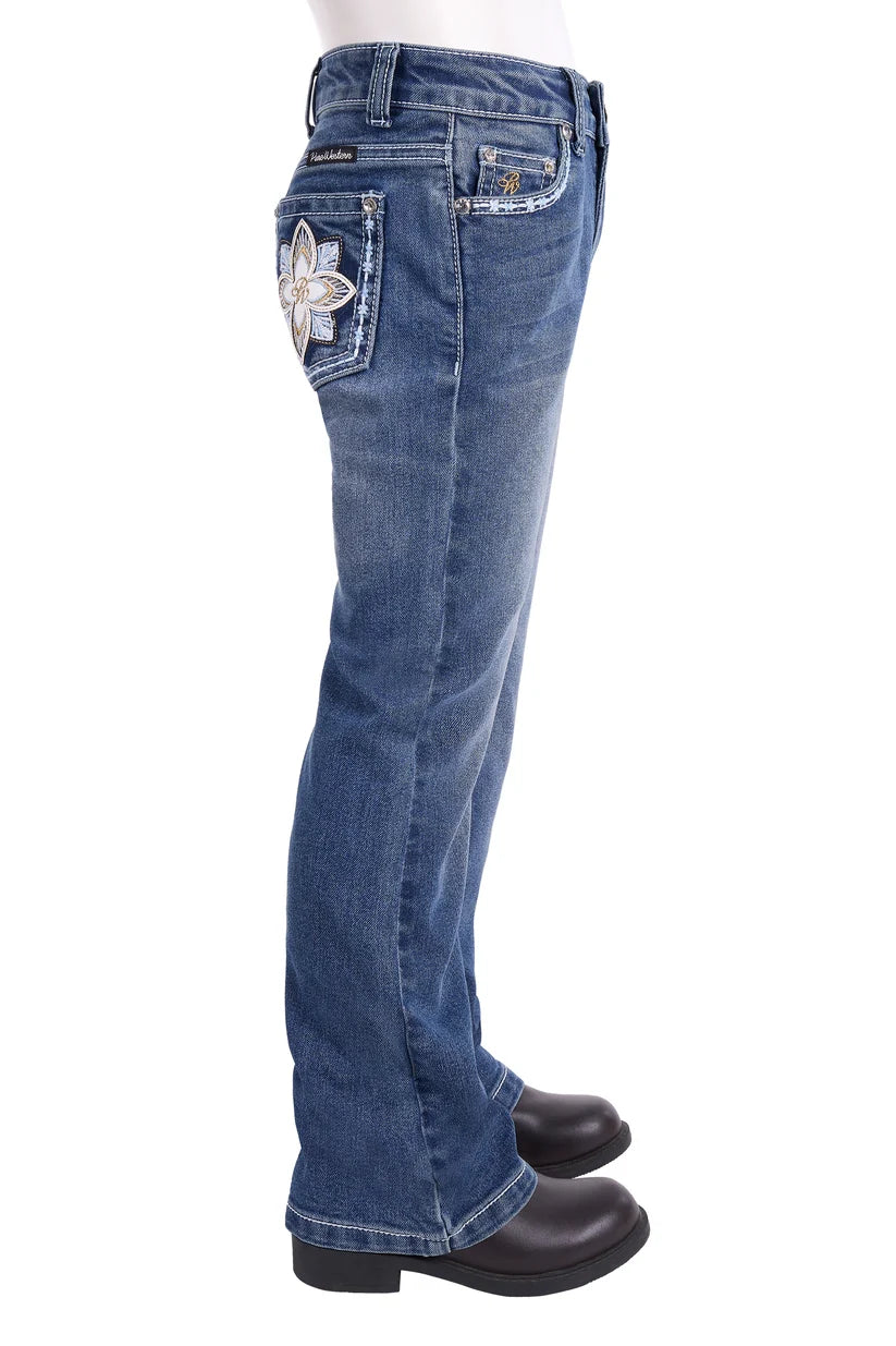 PURE WESTERN GIRLS BELLA BOOT CUT JEAN