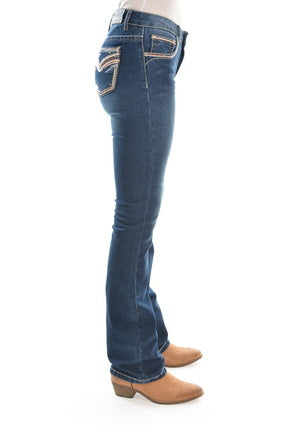 Pure Western Womens Emma Bootcut Jeans