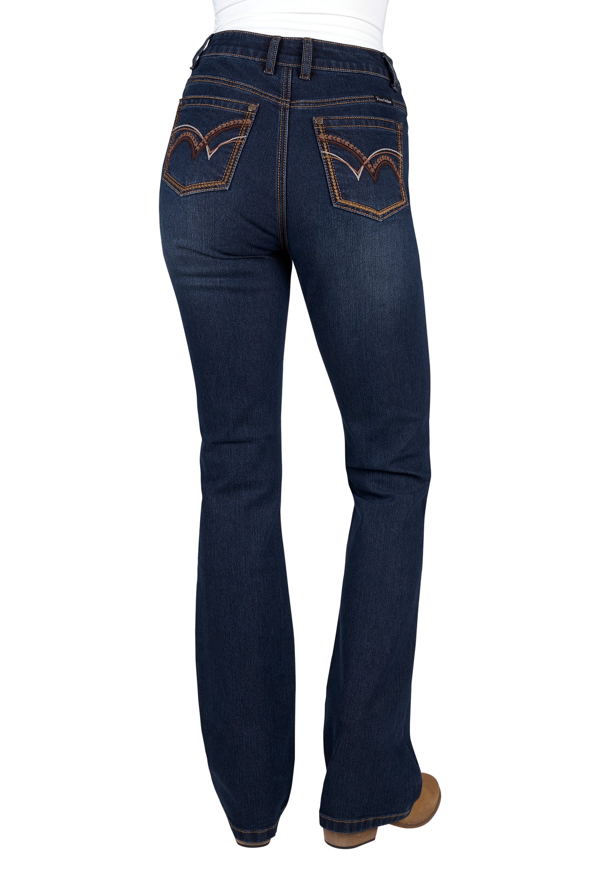 Thomas Cook Sam High Rise Boot Cut Jean 34 Leg