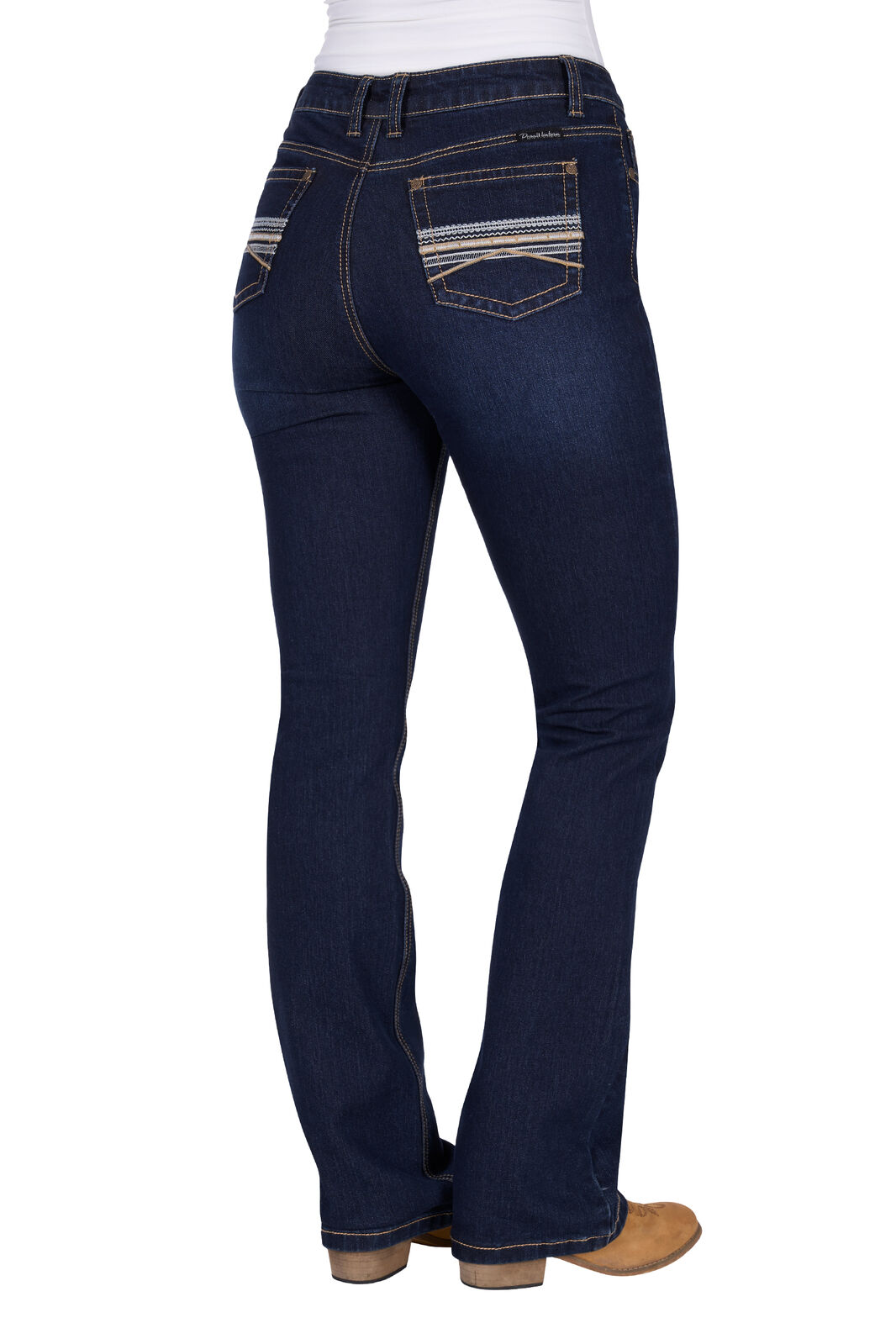 Womens Ida Hi Rise Boot Cut Jean (34L)