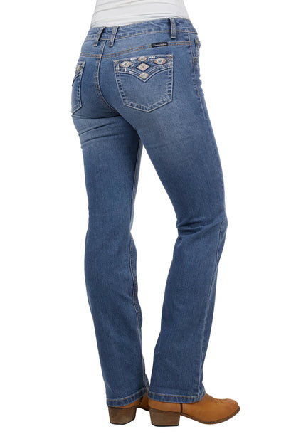 Pure Western Gia Hi Rise Bootcut Jean