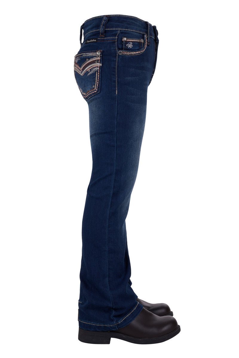 Pure Western Girls Emma Bootcut Jeans