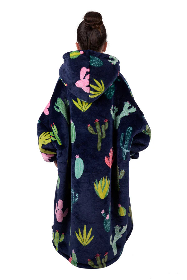 Pure Western Kids Cactus Print Snuggle Hoodie