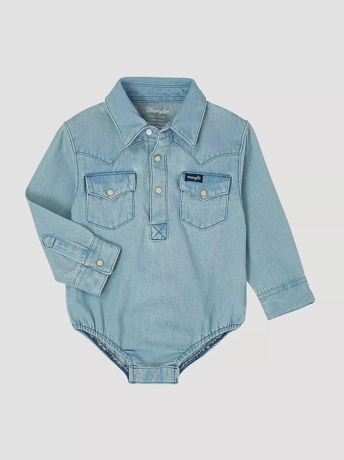 BABY WESTERN LS BODYSUIT
