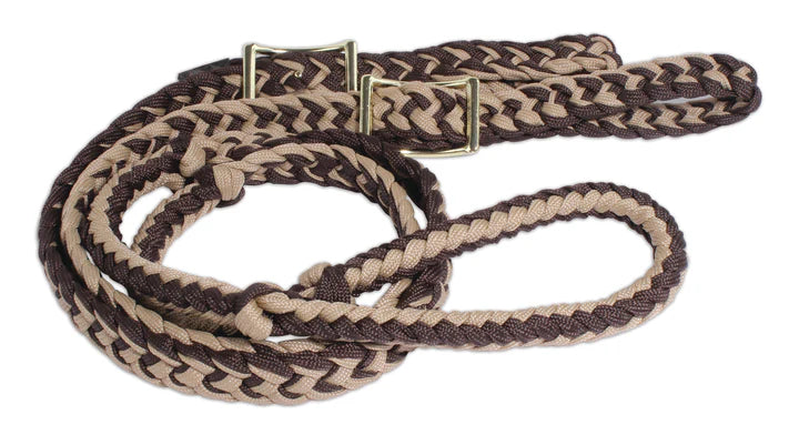Professional Choice Braided Barrel Rein.