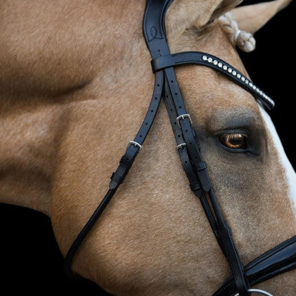 Lumiere - Aurelie Rolled Cavesson Leather Bridle