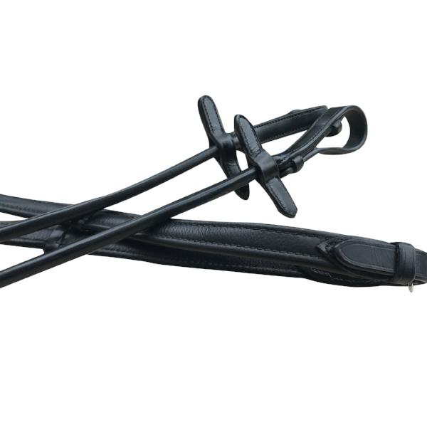 Padded Nappa Leather Reins (Rolled).