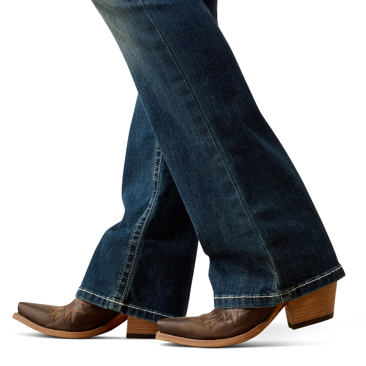 Ariat Stretch Whipstitch Boot Cut Jeans.