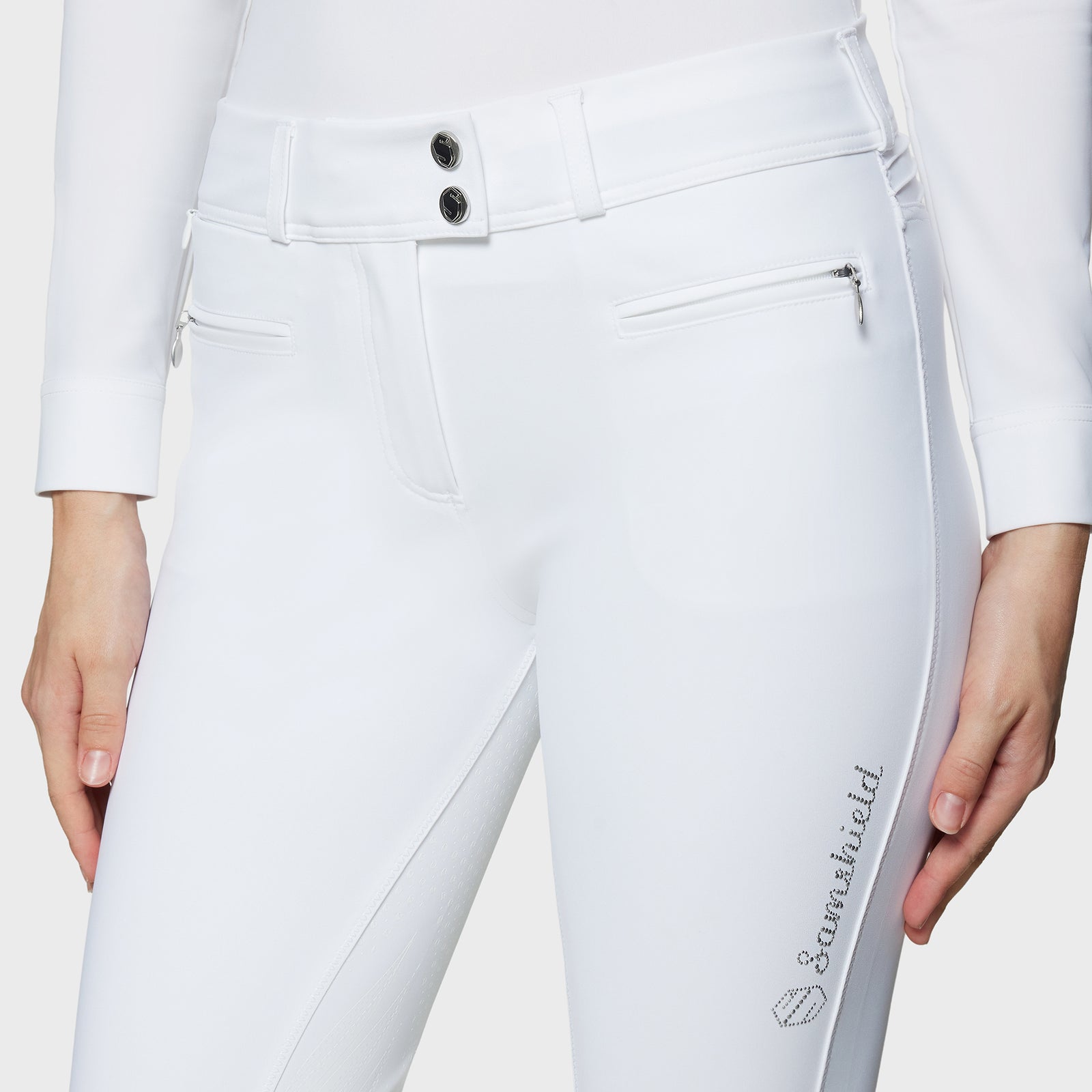 Chloe Metal Dots Full Grip Breeches
