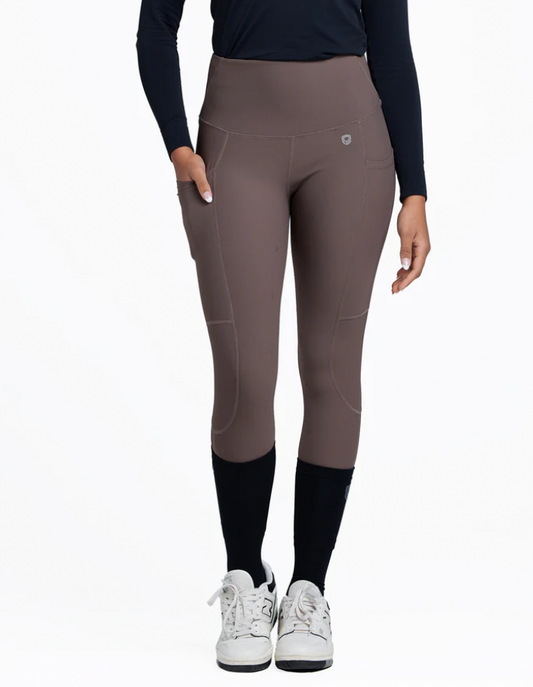 Marc Ribbed Riding Breeches Brown