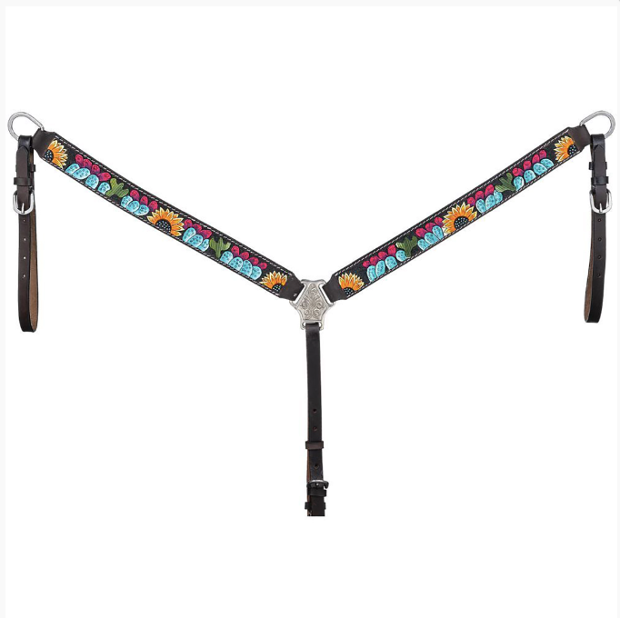 Royal King Sunflower & Cactus Breastcollar